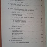 Hausbuch für die deutsche Familie von 1950 (Inhaltsverezeichnis)